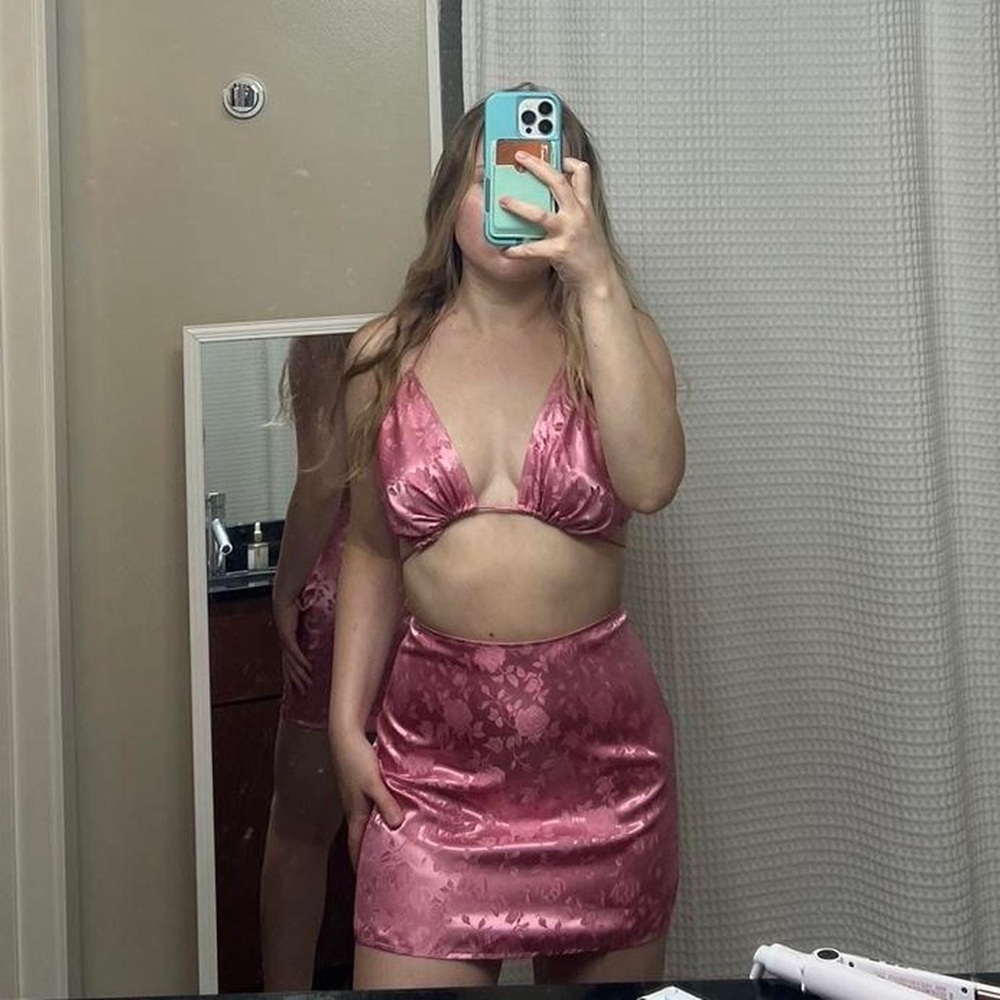 Purrr Melrose Two Piece Pink Set XS